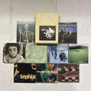 SOPHIA 10CD 10TH ANNIVERSARY初回盤 1999 ALIVE 進化論3Dジャケット仕様 walk マテリアル ミサイル OAR 他