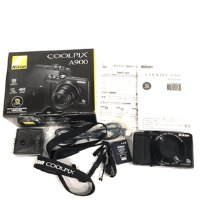 1円 Nicon COOLPIX A900 4.3-151mm 1:3.4-6.9 コンパクトデジタルカメラ C160833
