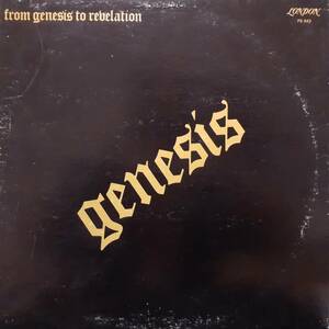 米LONDONオリジLP！高音質STERLING刻印 Genesis / From Genesis To Revelation 69年作の74年US初版 PS643 Peter Gabriel ジェネシス 創世記