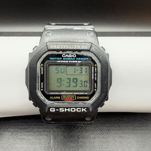 【腕時計】CASIO G-SHOCK 「DW-5600E」 3229 カシオ ジーショック ブラック デジタル腕時計 コレクション ウォッチ 稼働品　A06