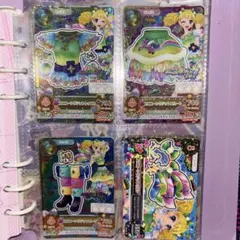 アイカツカード ユニコーンサジット＆ロリポップタウルセット 初期プレミアム