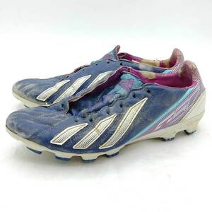 【中古】[ジャンク] アディダス サッカースパイク アディゼロ F50 ジャパン TRX HG LEA 26.5cm G65313 メンズ ADIDAS 固い土グランド