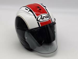 Arai アライ VZ-RAM STRIPE YAMAHA ストライプ VZ-Ram ヤマハ ジェットヘルメット Lサイズ