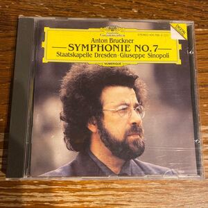 中古CD ブルックナー 交響曲 第7番 ホ長調 ジュゼッペ シノーポリ ドレスデン国立管弦楽団 BRUCKNER SYMPHONY NO.7 SINOPOLI