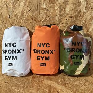 EVERLAST PVC ボンサック ショルダー バッグ エバーラスト ホワイト オレンジ カモフラージュ NYC BRONX GYM 防水