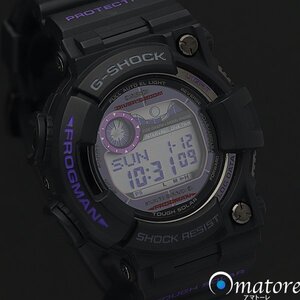 1円～◎極上美品 希少◎CASIO カシオ Gショック フロッグマン【メン・イン・ダークパープル】電波ソーラー GWF-1000BP-1JF◎箱保取説