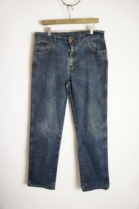 古着屋購入 Wranglerラングラー TEXAS STRETCH デニム パンツ ジーンズ 7659W 青914O