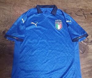 即決 送料無料 UEFA ユーロ2020 優勝☆ イタリア代表 PUMA M 検/2021年 EURO CHAMPION WINNER ITALY ITALIA AZZURRI JORGINHO アズーリ Y2K