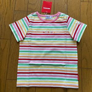 SALE 新品　ミキハウス　日本製　半袖Ｔシャツ　90 ボーダー