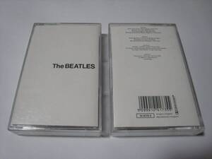 【カセットテープ】 THE BEATLES / THE BEATLES (WHITE ALBUM) UK版 2本組 ザ・ビートルズ ホワイト・アルバム