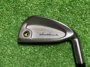 在庫処分セール　◎SAI-013　中古単品アイアン　HONMA ホンマ　LB280　黒モグラ　4番　純正カーボン　Flex S-2　★