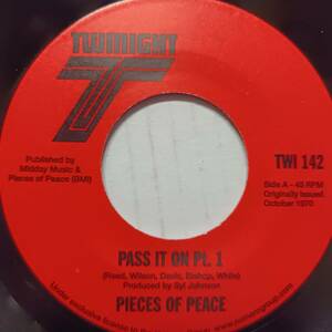 即決 PIECES OF PEACE　Pass It On 　　 YA 