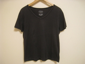 sporting&style. UNITED ARROWS GLR ユナイテッドアローズ Tシャツ 半袖 無地 黒 ブラック サイズ40