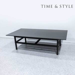 【展示品】TIME&STYLE タイムアンドスタイル SHRINE Low Table シュライン ローテーブル センターテーブル 木製 定価34万