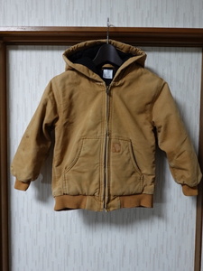 ■1126■カーハート Carhartt ジャケット KIDS S(7-8) ●