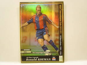 ■ WCCF 2010-2011 ATLE ロナルド・クーマン　Ronald Koeman 1963 Dutch Holland　FC Barcelona Spain 1989-1995 All Time Legends