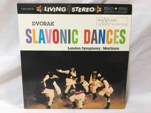 ☆O057☆LP レコード MARTINON マルティノン DOVORAK ドボルザーク SLAVONIC DANCES US盤 LSC-2419