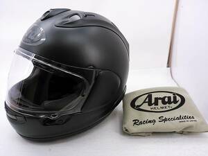 【送料無料】使用極わずか 美品 2023年製 Arai アライ RX-7X フラットブラック Lサイズ フルフェイスヘルメット