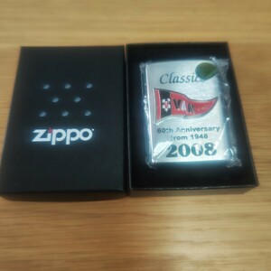 【送料無料】【未使用】限定 ZIPPO VAN JAC 60th Anniversary from 1948 2008 シリアルナンバー入り ヴァンジャッケット バン フラッグ