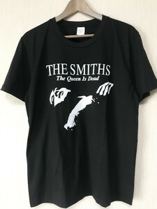 The Smiths ザ・スミス Tシャツ 半袖 ブラック uk ロックバンド 80s UK ロックバンド イギリス モリッシー ジョニーマー Queen Is Dead