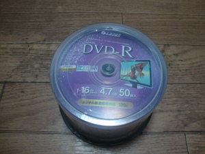 ★ 新品 Lazos DVD-R 録画用 50枚組 4.7GB CPRM対応 1-16倍速 デジタル放送録画対応 120分 ★