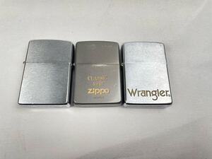 ☆Zippo 3個セット☆ ジッポ オイルライター　喫煙具　中古品　ジャンク【598】