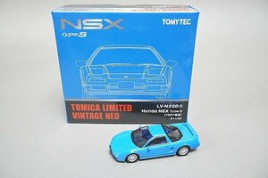 TOMICA トミカリミテッドヴィンテージネオ TLV 1/64 HONDA ホンダ NSX Type-S 1997年式 青 LV-N228c