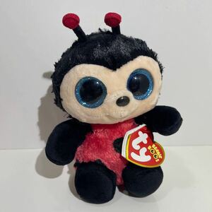 ビーニーブーズ Ty BEANIE BOOS テントウムシ IZZY イジー ぬいぐるみ てんとう虫