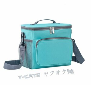 ☆新品クーラーボックス クーラーバッグ 保冷バッグ 保温バッグ 折りたたみ かわいい おしゃれ コンパクト ブルー灰 9色選択