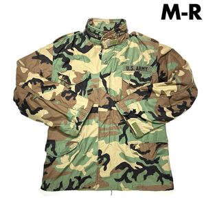 GOLDEN MFG M65 COAT COLD WEATHER FIELD CAMOUFLAGE PATTERN M-R/WL 4th ② (検 米軍実物放出品 ARMY ミリタリージャケット ウッドランド