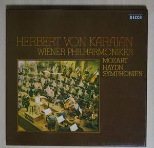 カラヤン／ウィーン・フィル【ドイツ盤　２枚組】モーツァルト／交響曲第40番・第41番「ジュピター」・ハイドン／交響曲第103番・第104番