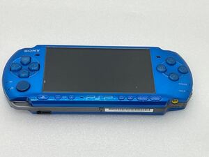 SONY PSP PSP-3000 PlayStation プレイステーション ブルー ゲーム機 動作未確認 ジャンク 現状品