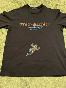 極美品 UNDERCOVER アンダーカバー 名作 2001年宇宙の旅 Tシャツ JONIO 高橋盾 黒 サイズ5 XL 半袖 