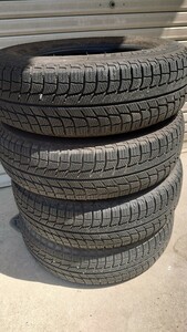 185/70R14 ミシュランX-ICE スタッドレス 4本 中古タイヤ 溝あり ノート純正サイズ シエンタ フリード FITなどにも。