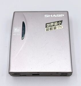 SHARP シャープ ポータブル MDヘッドホンプレーヤー MD-S25 【現状品】