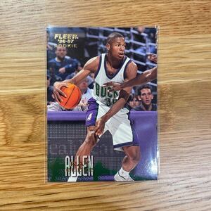 NBA 1996-97 Fleer RAY ALLEN RC rookie #212 レイ・アレン