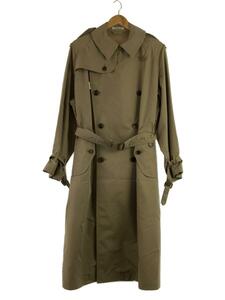 AURALEE◆19SS/Finx Polyester Big Trench Coat/トレンチコート/4/BEG/A9SC01FP