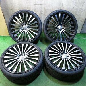 [送料無料]バリ溝！20年！9.5分★M’z Speed FORGED DESIGN 245/30R22 フォージドデザイン666 ATR SPORT 22インチ PCD114.3/5H★3032107Hノ