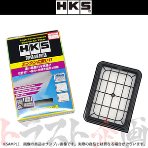 HKS スーパーエアフィルター ウィッシュ ZGE25W 2ZR-FAE 70017-AT117 トラスト企画 トヨタ (213182392