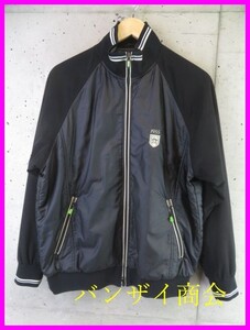 4110b13◆美品◆MUNSINGWEAR マンシング 中綿ゴルフジャケット ブルゾン L/ウインドブレーカー/ベスト/ポロシャツ/パンツ/ニットセーター