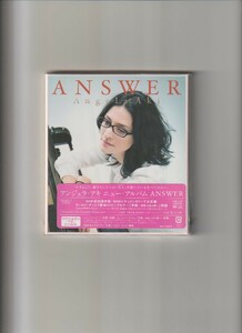 新品未開封/アンジェラ・アキ/ANSWER アンサー (初回生産限定盤 CD+DVD)