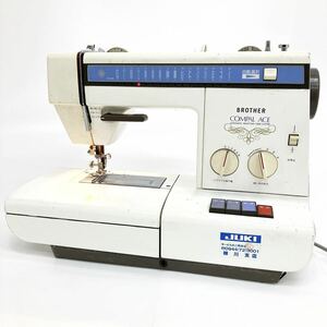 Brother ブラザー COMPAL ACE コンパルエース 電子ミシン ZZ3-B765 裁縫 家庭用 電動ミシン ハンドクラフト 手工芸 通電確認済 alpひ0606