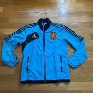 ☆　スペイン 代表 アディダス adidas euro 2012 トレーニング ジャケット 上下セット ビジャ シルバ セスク シャビ イニエスタ M 美品