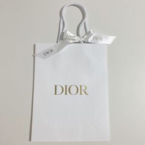 即決★Dior ディオール リボン付き 紙袋 袋 ショッパー ハチ 蜂 26×20×8cm USED