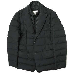 MONCLER モンクレール FERRAND レイヤードテーラードダウンジャケット B20913097095 53132 2 BLACK DOUDOUNE ELASTIQUE アウター g15393