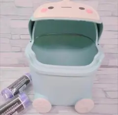 ✨１点限り✨かわいい 5L 蓋付き卓上ゴミ箱 ミニゴミ箱 プラスチック