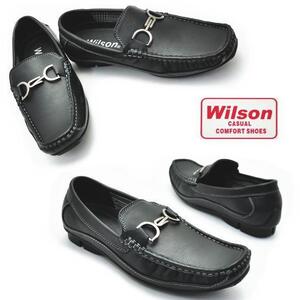 Wilson ウイルソン デッキシューズ//モカシン/Bk 265cm　No8802