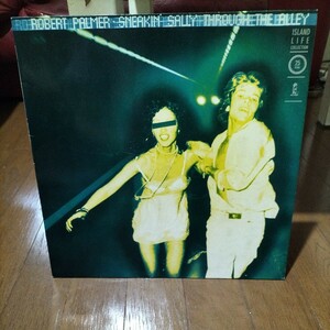 ファンキーロック輸入盤中古レコード　Robert Palmer Sneaking Sally Through the Alley Islandドイツ盤　ミーターズ参加　藤原ヒロシ