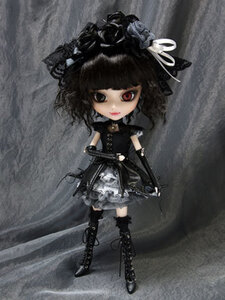 秋山莉奈 サイン付 ゴスロリ処刑人 ゴスロリ・ユキちゃん ドール 新品 プーリップ Akiyama Rina Pullip Gothic & Lolita Psycho YUKI doll