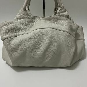 1円 LOEWE ロエベ ナッパアイレ アナグラム トートバッグ ナッパレザー